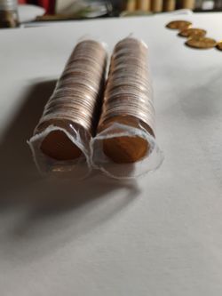 4) Bank Rolls Of 97-98 Uncirculated Pennies For Sale