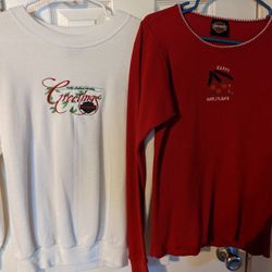 Harley Davidson Vintage Christmas 🎄 Long Sleeve Shirts $20 Each 