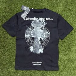 Chrome Hearts Embroidered Black T Shirt