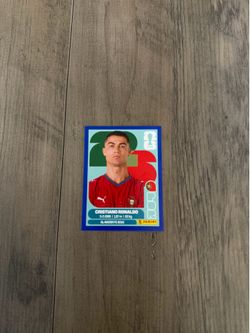 Cristiano Ronaldo FIFA panini card