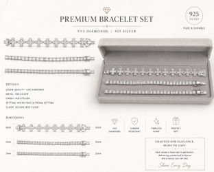 Vvs diamond bracelet