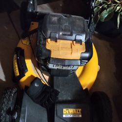 DEWALT DCMWP233 21.5 in 20-Volt MAX Cordless Battery Walk Push Mower, GR