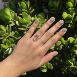 Rose Quartz Ring