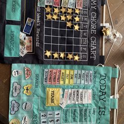 Kids Charts Daily Chores & Day Month Year Weather Charts