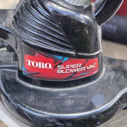 Toro Weed Blower. It's Electric But Not Cordless 
