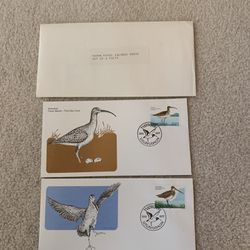 FDC Envelopes from THE FAROE ISLANDS featuring BIRDS: Issued on 29/9/1977 by FLEETWOOD 