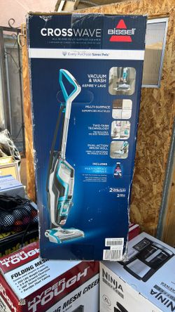Cross wave Bissell  Vacuum & Wash at The Same Time