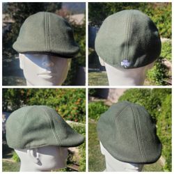 Boston Scally Co 6-Panel Newsboy Flat Cap Hat