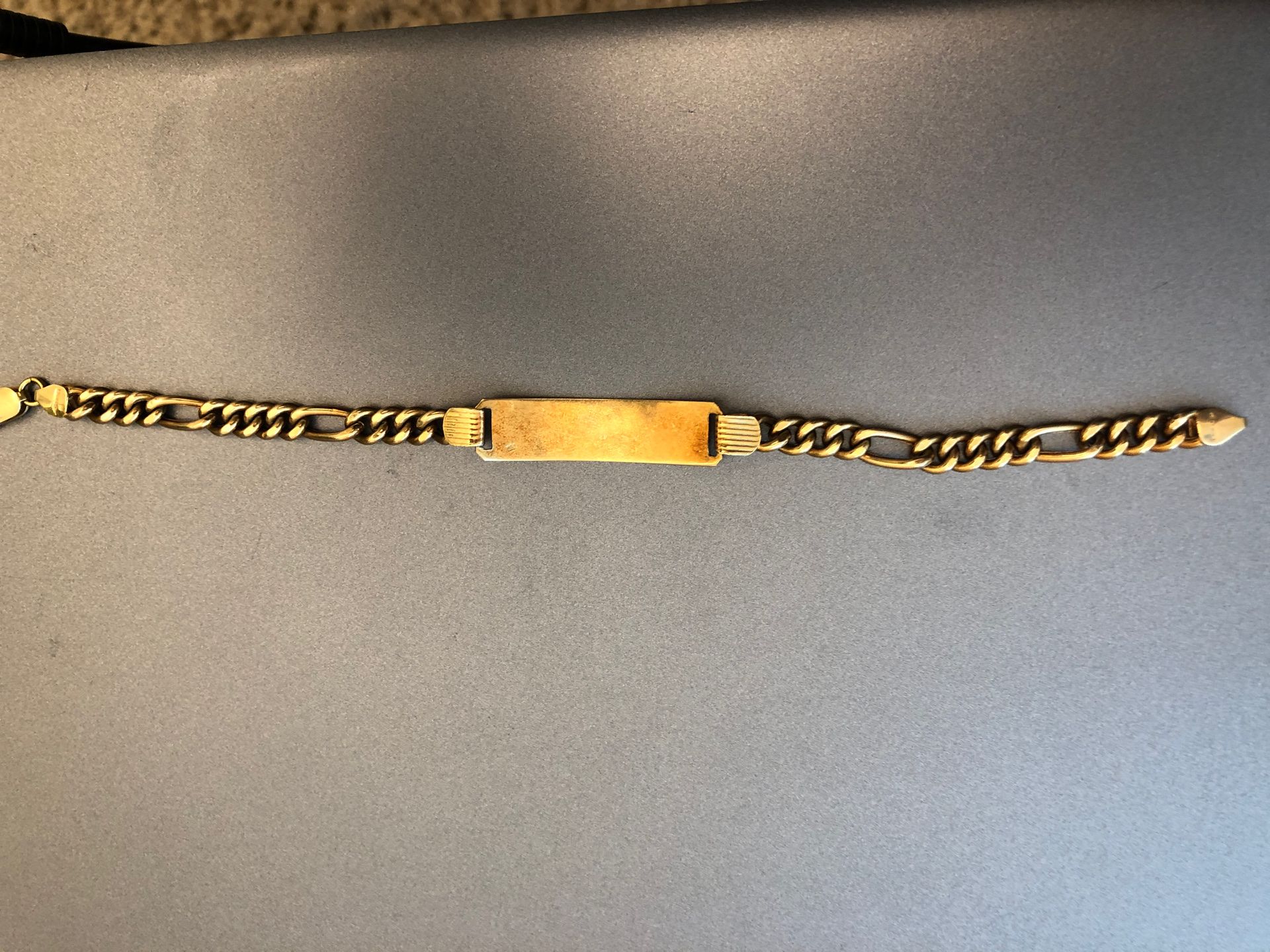 Gold bracelet 18-20k gold 15 grams purchased from UAE no issues