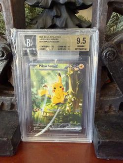 2026 Acended Heroes Pikachu Ex SIR #276 BGS 9.5