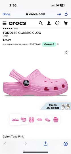 TODDLER CLASSIC CLOG