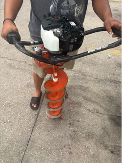 One man auger