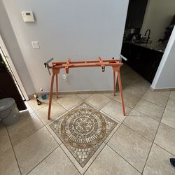 BORA Portamate PM-4000 folding portable miter saw stand.