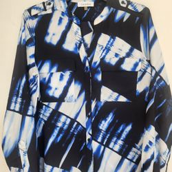 Calvin  Klein Woman Blouse Says Small but More Like A Med