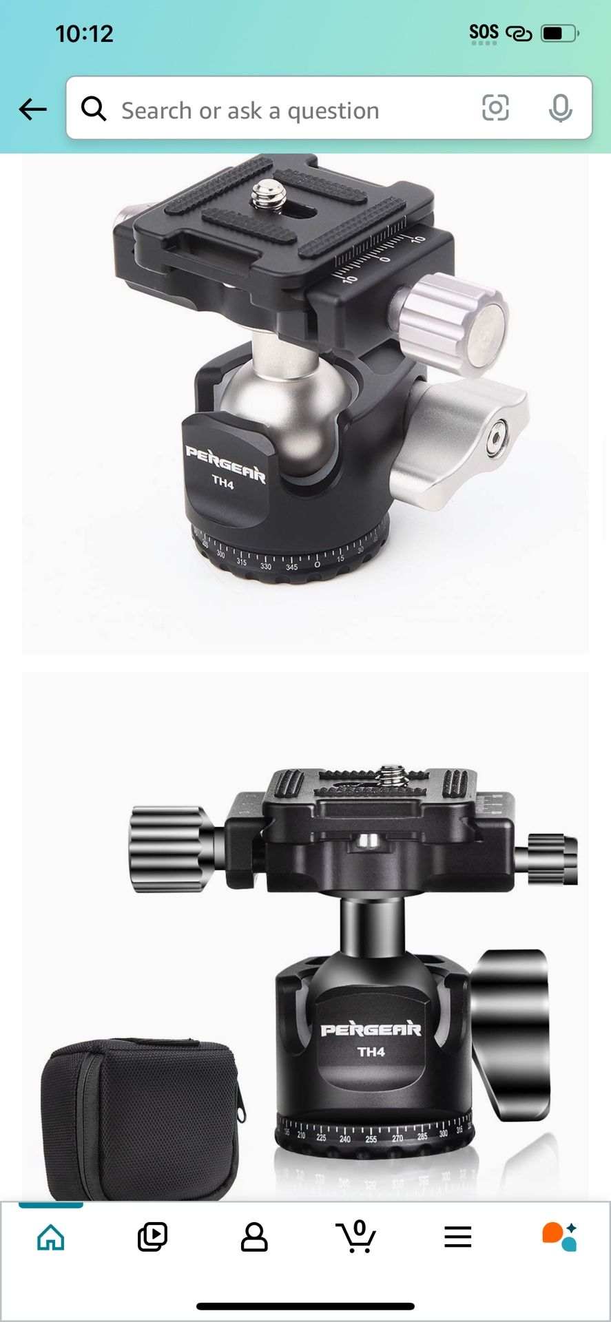 Tripod Quick Release Ball Head