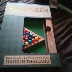 Billiards Wooden Pool Table For Sale 