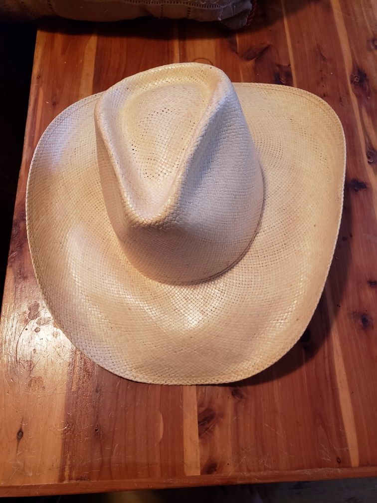 Resistol Vinylcote Straw Cowboy hat