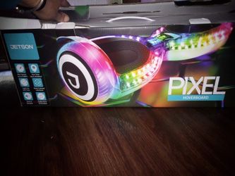 Hoverboard - Pixel - ( Clear/white)