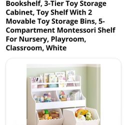 Movable Shelf / Toy Storage
