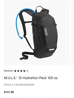 Camelback MULE 3L with extra bladder