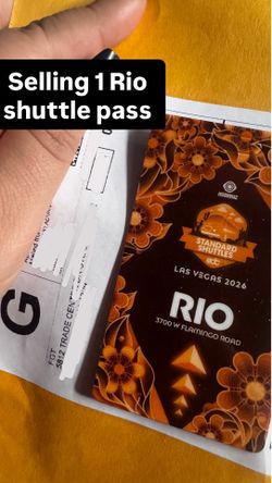 1 EDC Rio Shuttle pass