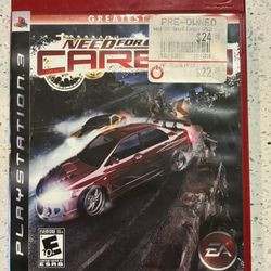 Need For Speed Carbon PS3