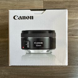 Canon EF 50mm f/1.8 STM Lens - Brand New in Box