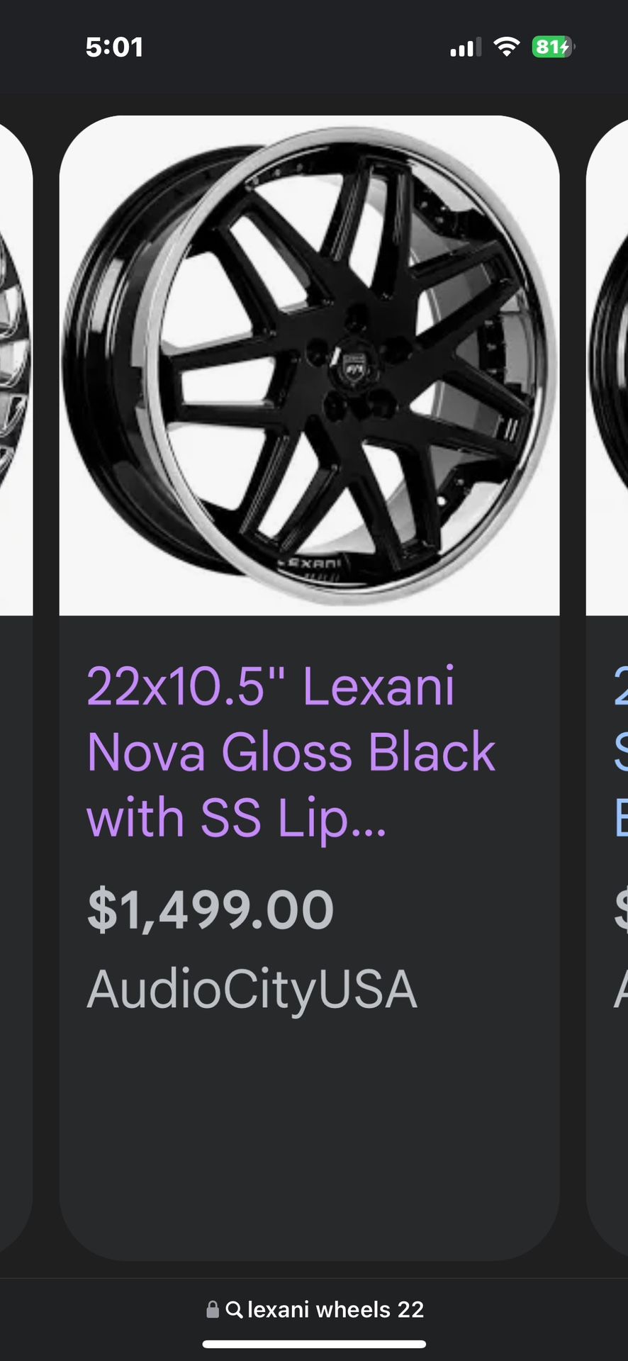Rims And Running Boards For Genesis GV 80