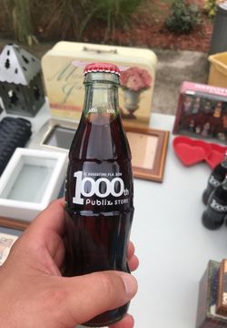 Publix 1000th store coke bottles