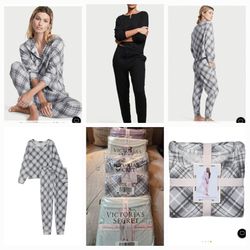New Victoria Secret Thermal Henley Jogger Pj Lounge Sets Size XL $40 Each