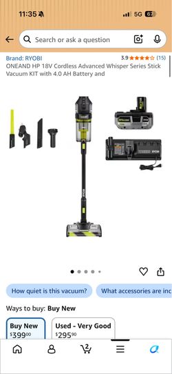 Ryobi Vacuum kit brand new