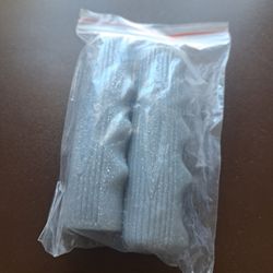 New Silver Glitter Cruiser Bike Grips