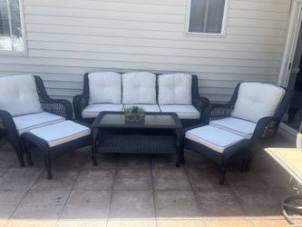 Patio Conversation Set And Dining Room Set