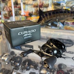Shimano Curado 151 Hg New. Casting Fishing Reel. 