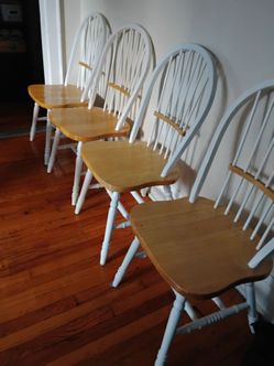 4 matching chairs