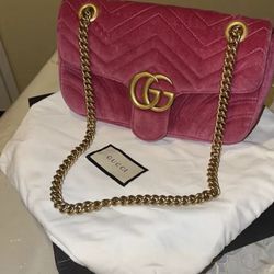 Gucci Pink Marmont Small Bag