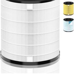 LV-H133 Replacement Filter Compatible with Levoit LV-H133 Air Purifier, Replacement for LVH133 H133 Meta-Air Tower H13 True HEPA Filter Set Part# LV-H