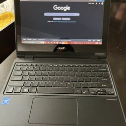 ACER TravelMate Spin Laptop 4GB RAM 64 GB SSD WINDOWS PRO EDUCATION INSTALLED