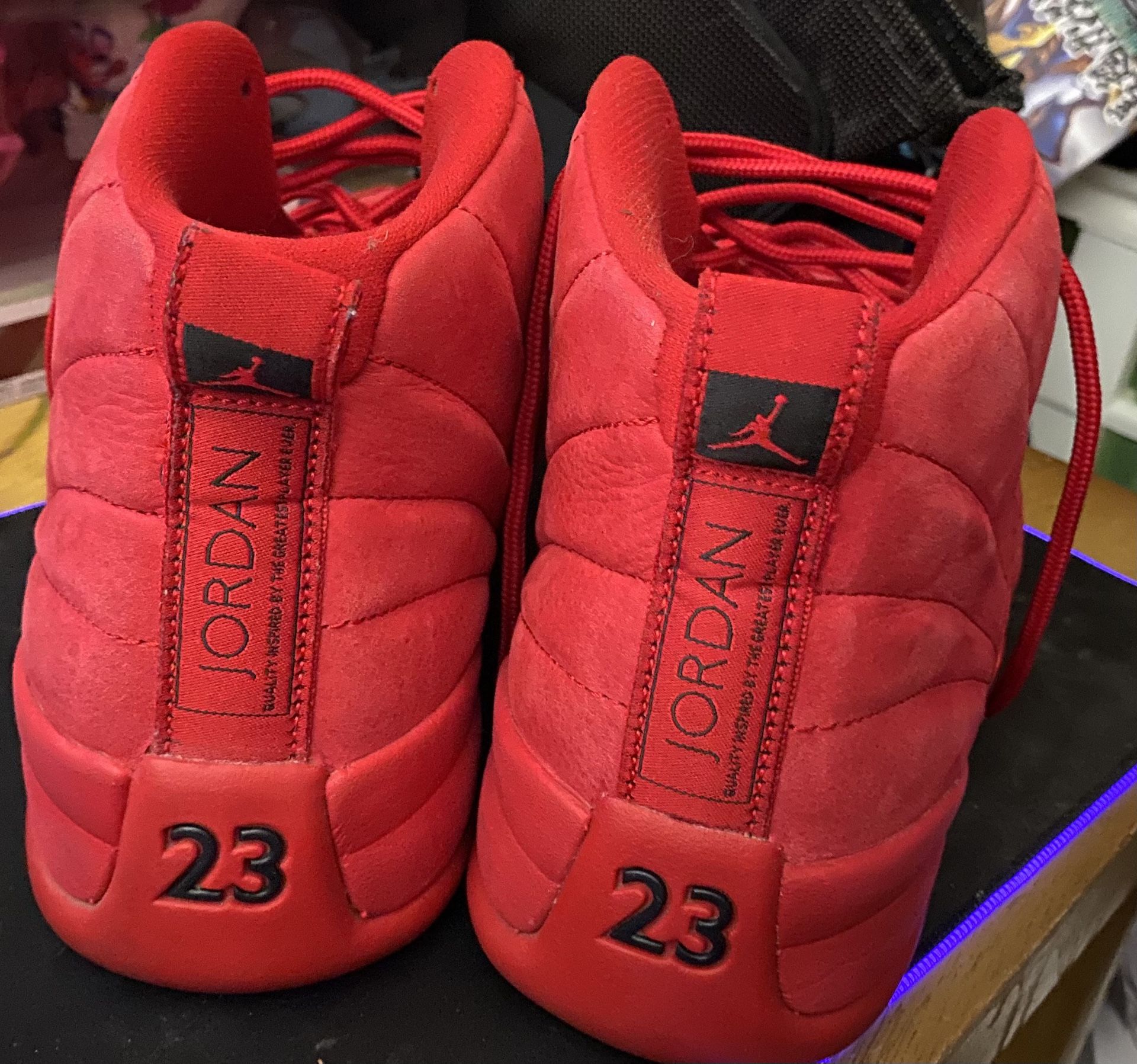 Nike Air Jordan 12 Gym Red Shoes 11.5 Men