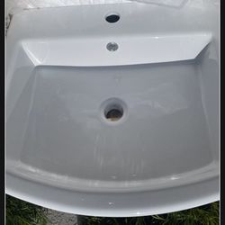 New White Sink 3 Inches