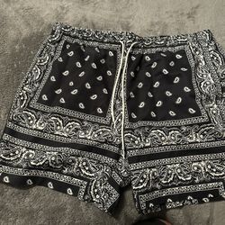 Men’s Paisley Shorts 
