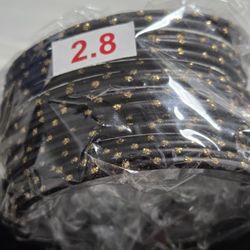 Black and gold indian bracelets