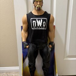 RARE Hollywood Hulk Hogan WWE Giant 31” Figure New 2014 Wicked Cool Toys NWO WCW 