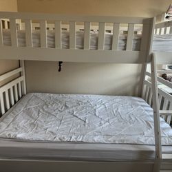 White Bunk Bed