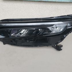 2023 - 2025 HONDA CRV CR-V  LEFT HEADLIGHT DRIVER SIDE BLACK TRIM DARK BEZEL GENUINE USED OEM.  A2