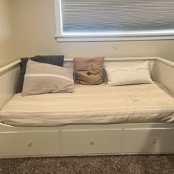 Twin trundle, Side Table And Dresser 