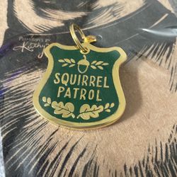 Squirrel Patrol Dog Tag