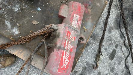 Gantry crane/winch