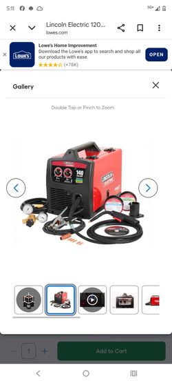 Lincoln mig welder