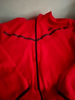Nike tech hoodie red